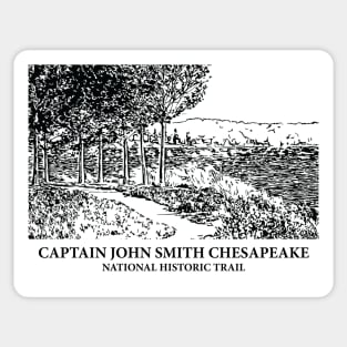 Captain John Smith Chesapeake National Historic Trail Sticker